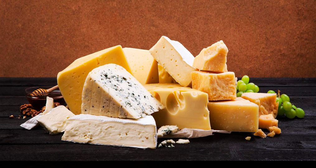 Various cheeses