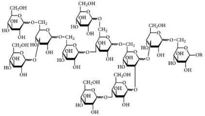 Figure 1. Chemical Structure of Polydextrose