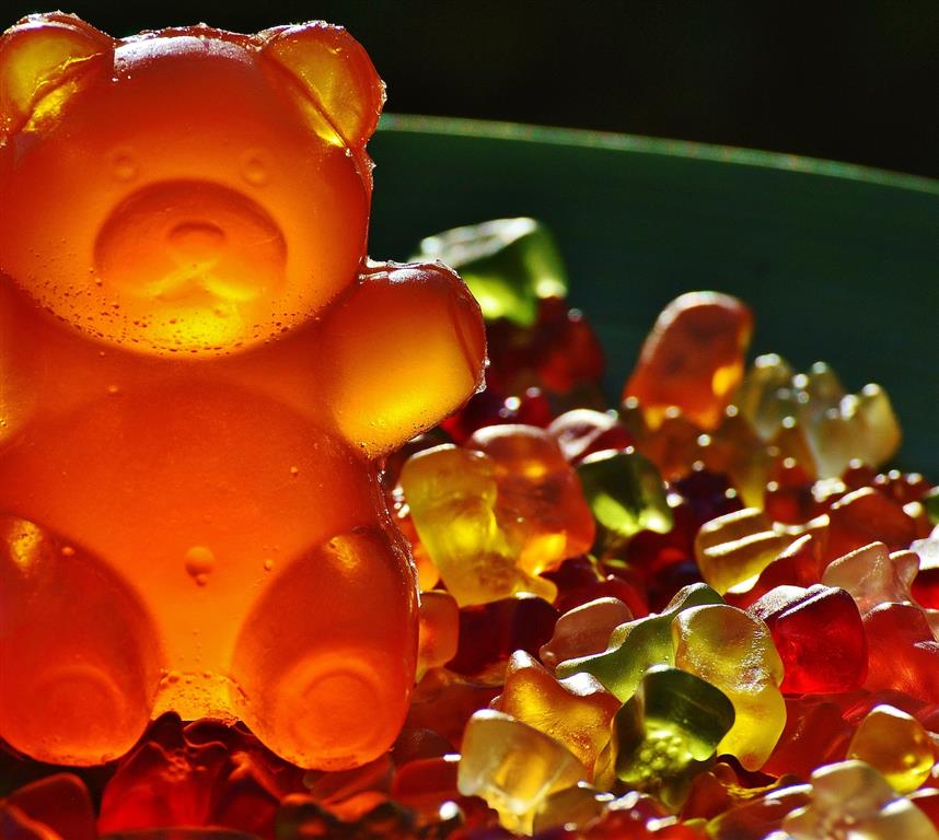 Gummy Bears Close Up
