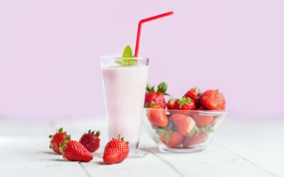 Hot Pink Plant-based Protein Shake