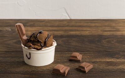 Chocolate Plant-based Soft Serve Ice Cream