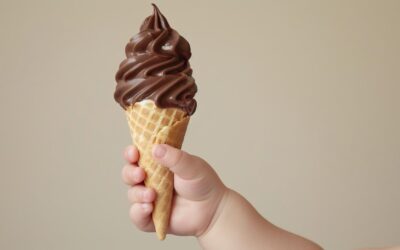 Nutritious Chocolate Malt Soft Serve