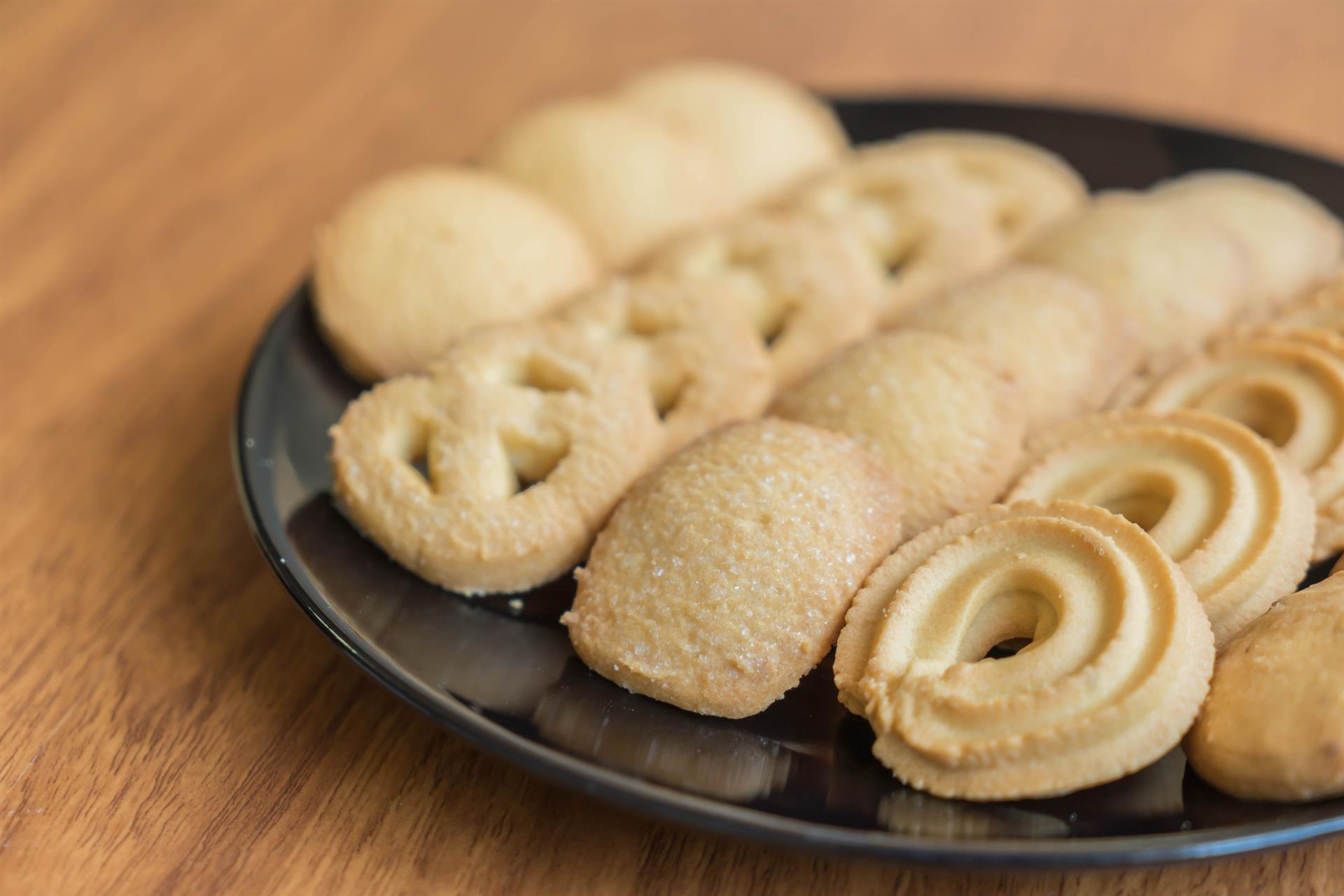 Butter Cookies on a Plate 3