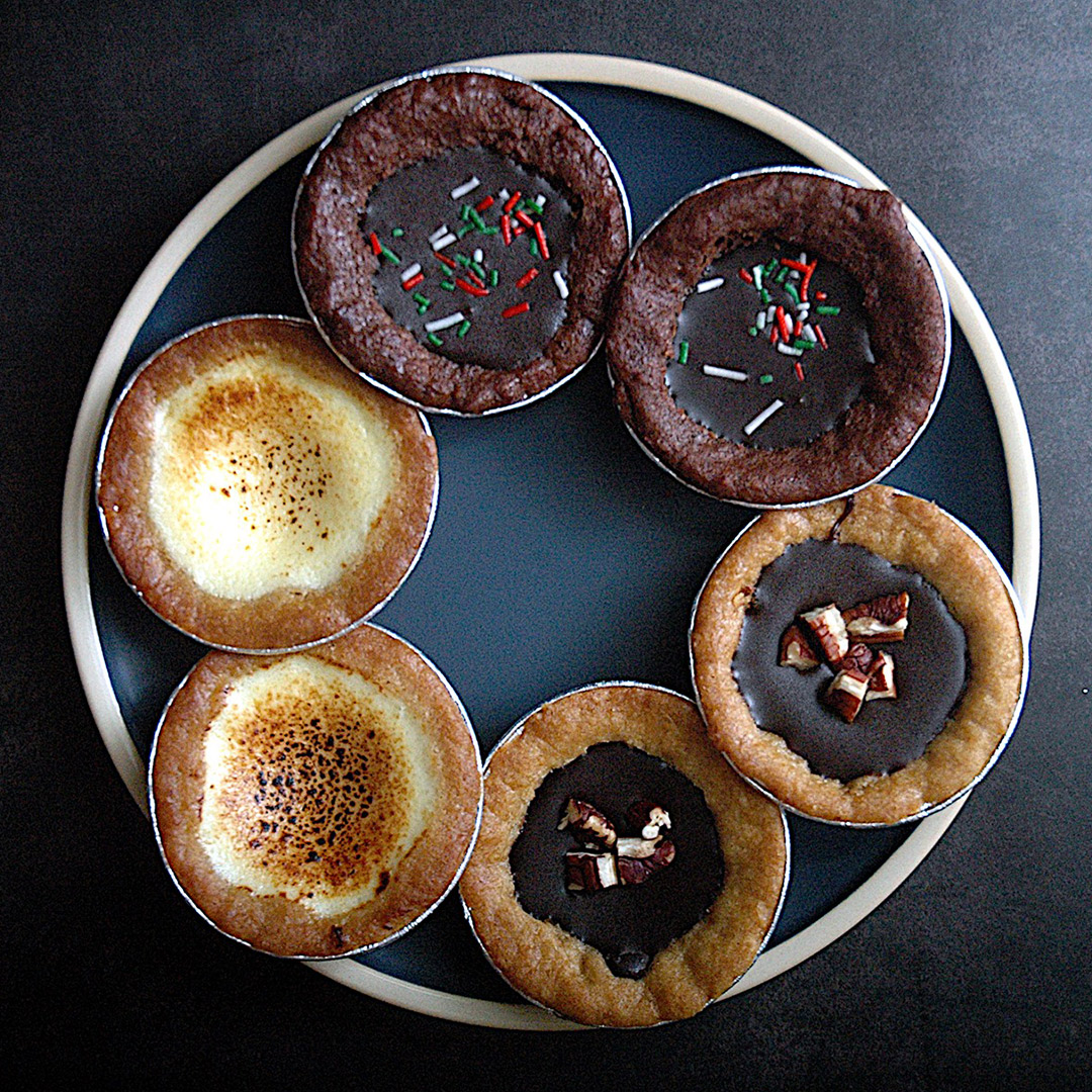 Assortment of Tartlets on a plate
